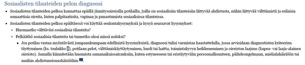 Ahdistuneisuushäiriöt Käypä Hoito-suositus 7.1.