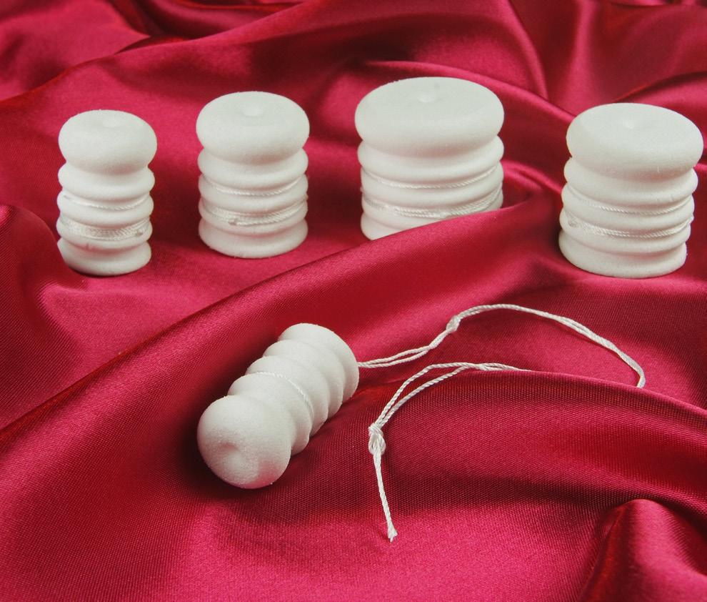 VAGINAALITAMPONIT RECA fem -vaginaalitamponi Kertakäyttöinen vaginaalitamponi virtsainkontinenssin estämiseksi.