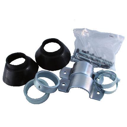 5 Antennimastojen tiivisteet 7540325 LAMT 1 Mastohattu 38/45 mm 7540330 LAMT 2 Kaapelin mastotiiviste 38-50 mm putkille 7540335