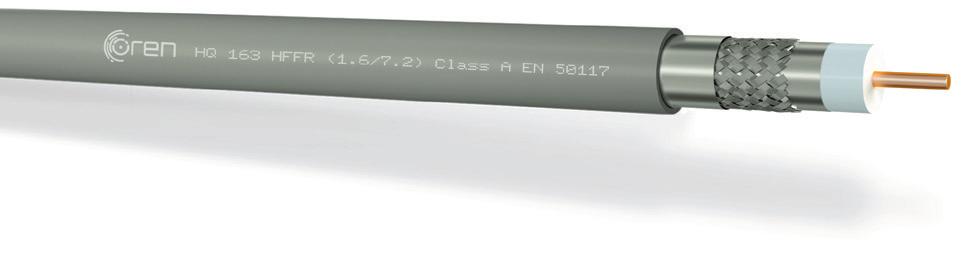 PVC, SA: A, Eca, TS, 17,0 db, 500m kela, ulko Ø 6,8mm Sisäasennuskaapelit PVC-ulkovaipalla, LUOKKA A+, SA: 95dB @ 30-1000 MHz 0232320 AL112 PVC A+/100 Antennikaapeli valk.