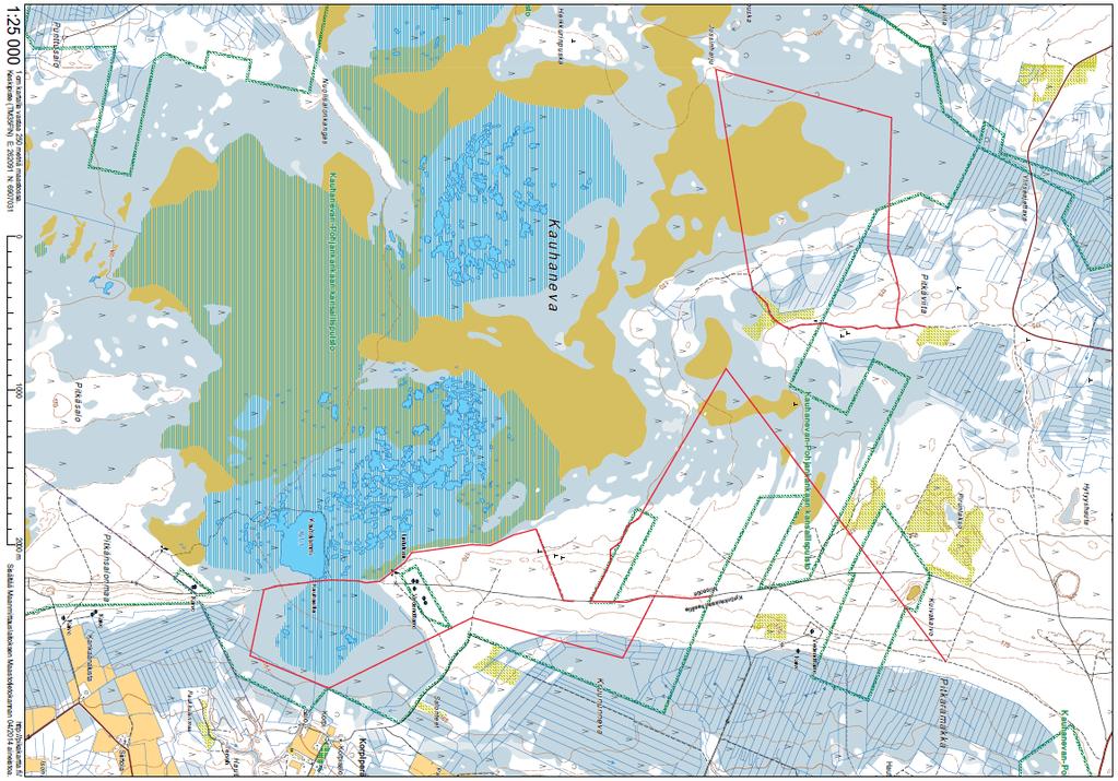 Linjalaskennoista vastasi Metsähallituksen luontopalvelujen luontokartoittaja Hannu