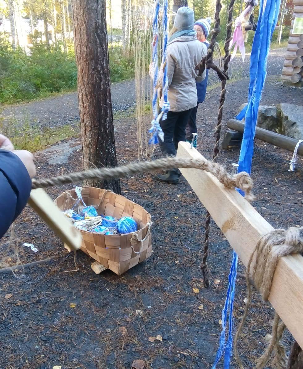 TAVOITE 6 Valitaan vuosittain maakunnallinen ympäristökasvatuksen läänintaiteilija.