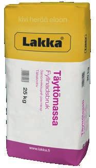 Tehtävät toimenpiteet ja toimivimmat ratkaisut riippuvat alustan tyypistä ja oikaisutarpeen määrästä. Lakka Märkätila- ja tiilitasoite TT soveltuu ohuisiin ylitasoituksiin.
