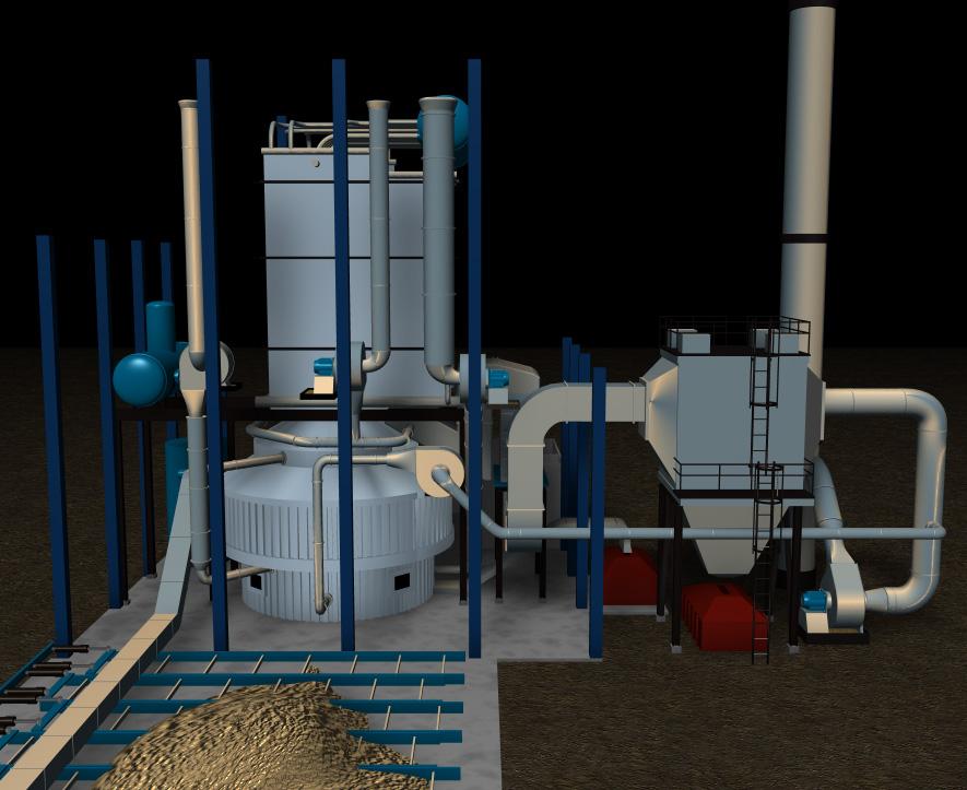 Biopower Reference Grainger Sawmills Ltd, Ireland BioPower2, HW 3,5 MWth / 1,8 MWe Bark, saw dust,