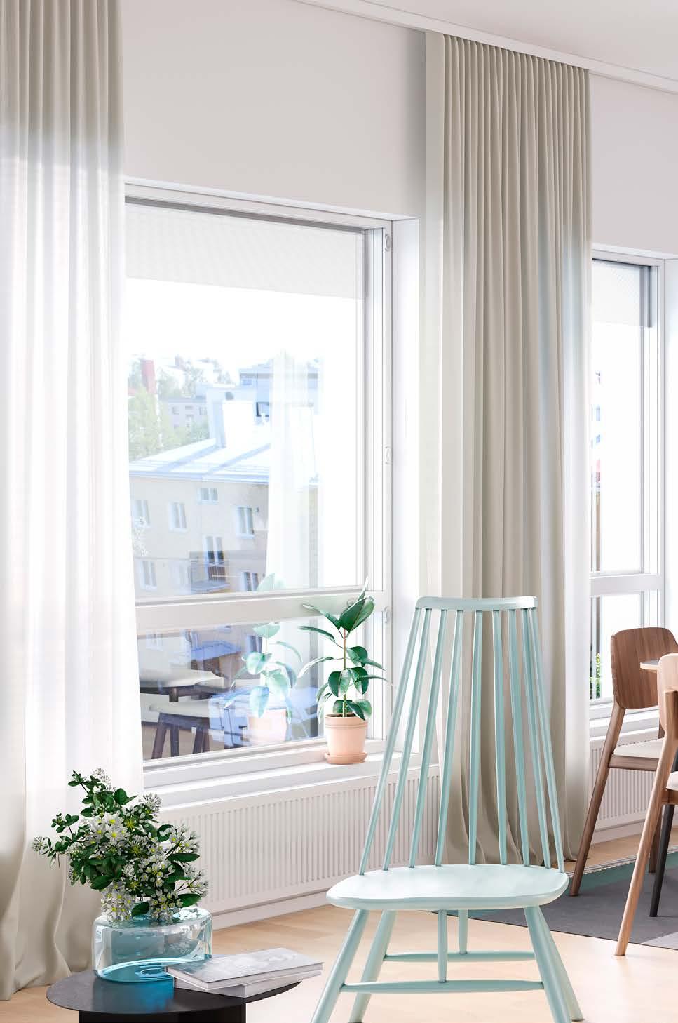 Voit valita kotiisi sopivat materiaalit yhdestä Design-mallistosta tai
