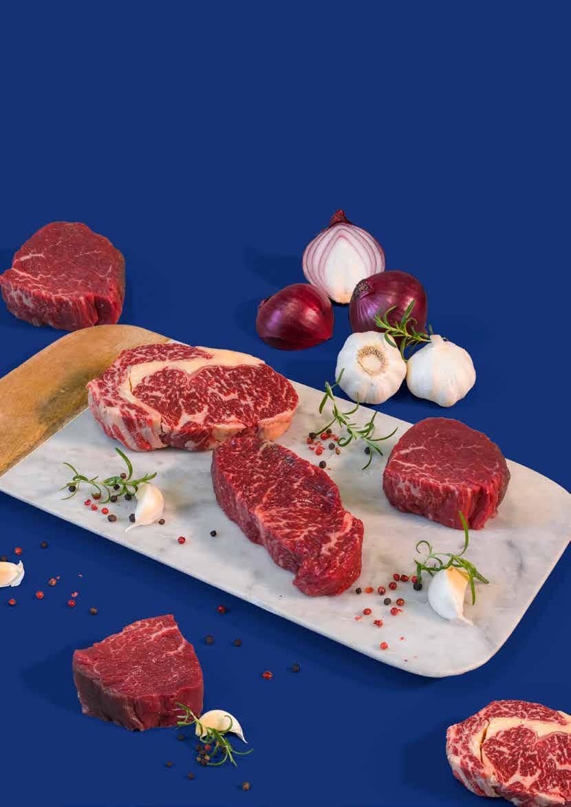 WELL BEEF FILEET Huolella käsin leikatut Well Beef Fileet ja Entrecôte ovat 100 % suomalaista naudanlihaa.