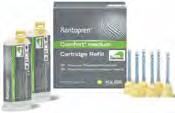 Til.nro 201482 140 ml Xantopren Comfort Medium Til.nro 201485 2 x 50 ml Til.nro 201492 Sekoituskärki 4:1 48 kpl Til.