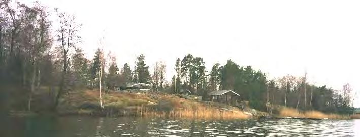 Ranta-asemakaavan laajennukseen sisältyvät Äeskarin tilat. Kiinteistön 895-480-6-26 rantaa (Äeskari).