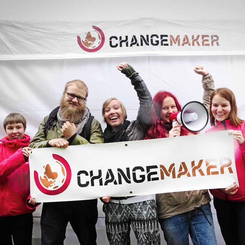 34 VAIKUTTAMISTOIMINNAN OPAS TOTTA VAI TARUA 35 6. TOTTA VAI TARUA VÄITTEITÄ VAIKUTTAMISTOIMINNASTA JA CHANGEMAKERISTÄ Changemaker on uskonnollinen verkosto. Tarua.