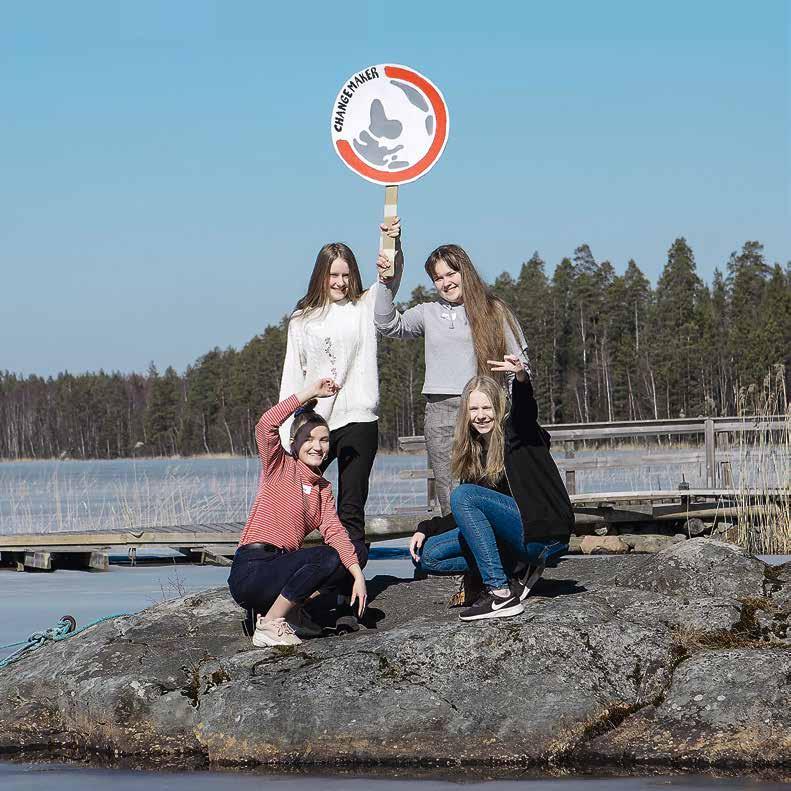36 VAIKUTTAMISTOIMINNAN OPAS VAIKUTTAMISTOIMINNAN OPAS 37 7. LOPUKSI Kaikki voivat vaikuttaa! Vaikuttaminen on parhaimmillaan pienistä puroista koostuva virta.