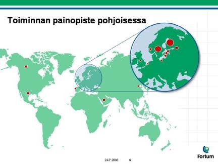 Merkittäviä strategisia askeleita Markkina-asema vahvistui Norjassa ja Luoteis-Venäjällä.