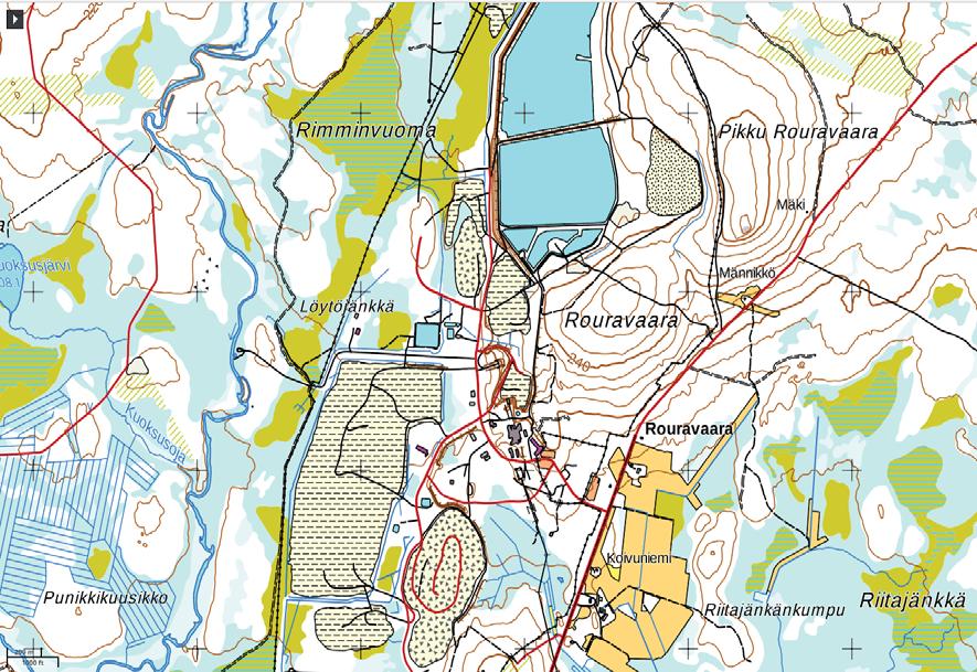 2 Yleistiedot kohteesta Toiminnan ja ympäristön kuvaus AEF:n Kittilän kaivos sijaitsee Kittilän kunnassa, Kiistalan kylän pohjoispuolella Suurikuusikossa noin 40 kilometriä Kittilän kirkonkylältä