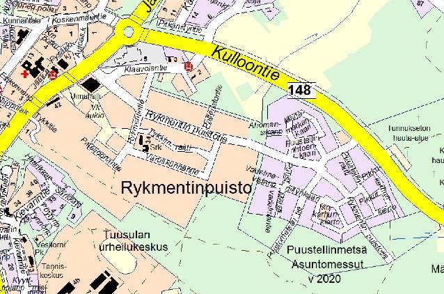 2 (14) TUUSULAN KUNTA ASEMAKAAVAN SELOSTUS ASEMAKAAVAKARTTA NRO 3587 PÄIVÄTTY 23.1.2019 Asemakaavan muutos koskee: Tuusulan kunnan Rykmentinpuiston korttelia 5709 Kaavan nimi: Isokarhunkierto