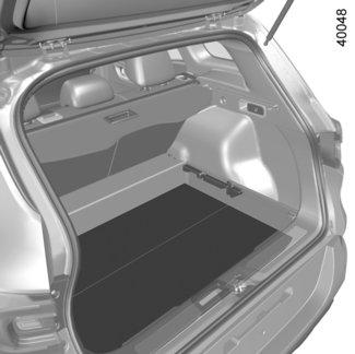 TAVARATILAN MUUNNELTAVUUS (1/2) A 1 2 3 1 B 1 Liikuteltava lattia 1 (automallikohtainen) Se koostuu kahdesta erillisestä ja käännettävästä osasta A ja B. Sileä puoli on helppo puhdistaa.