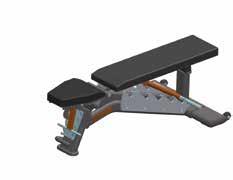 Loaded Calf Raise E46 Pituus 1230 mm Leveys 610 mm Korkeus