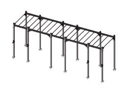 501525 CF-teline 7100-1 Mitat 7100 x 1800 x 2700 mm.