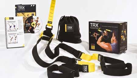 TRX:n omat ovi- ja kattokiinnikkeet myydään erikseen.