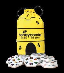 Tuote nro HONEYCOMBS PELAAJAMÄÄRÄ: 2-8, 1-4 IKÄSUOSITUS: 6+ KIELI: suomi, ruotsi, tanska, norja PELIAIKA: 15-30 min.