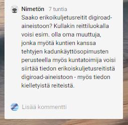 Pir-ELYn luparyhmältä saa ainakin yhteystietoja, mutta lupahakemustilanteen salliessa myös kommentointi on mahdollista.