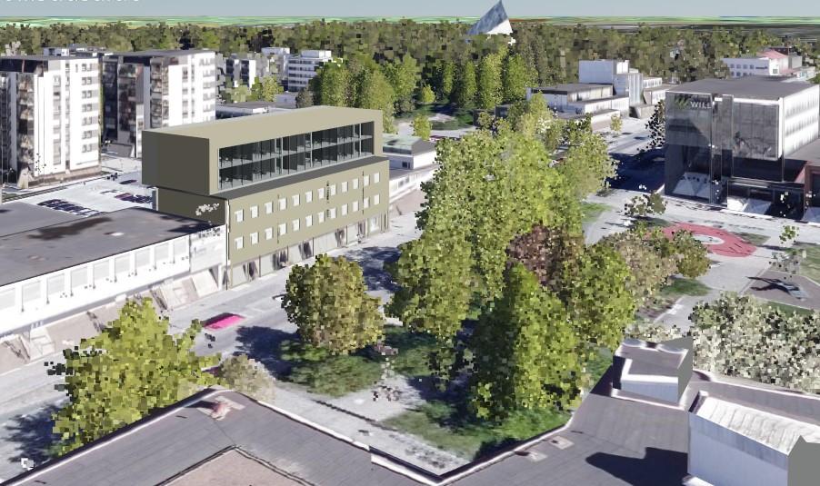 Parveke tuohon. Hieno idea! Näitä lisää! Hämeenkatu on Hyvinkään keskustan pääkatu ja sen varren kehittäminen sisältyy Kehittyvä kaupunkikeskusta kärkihankkeeseen.