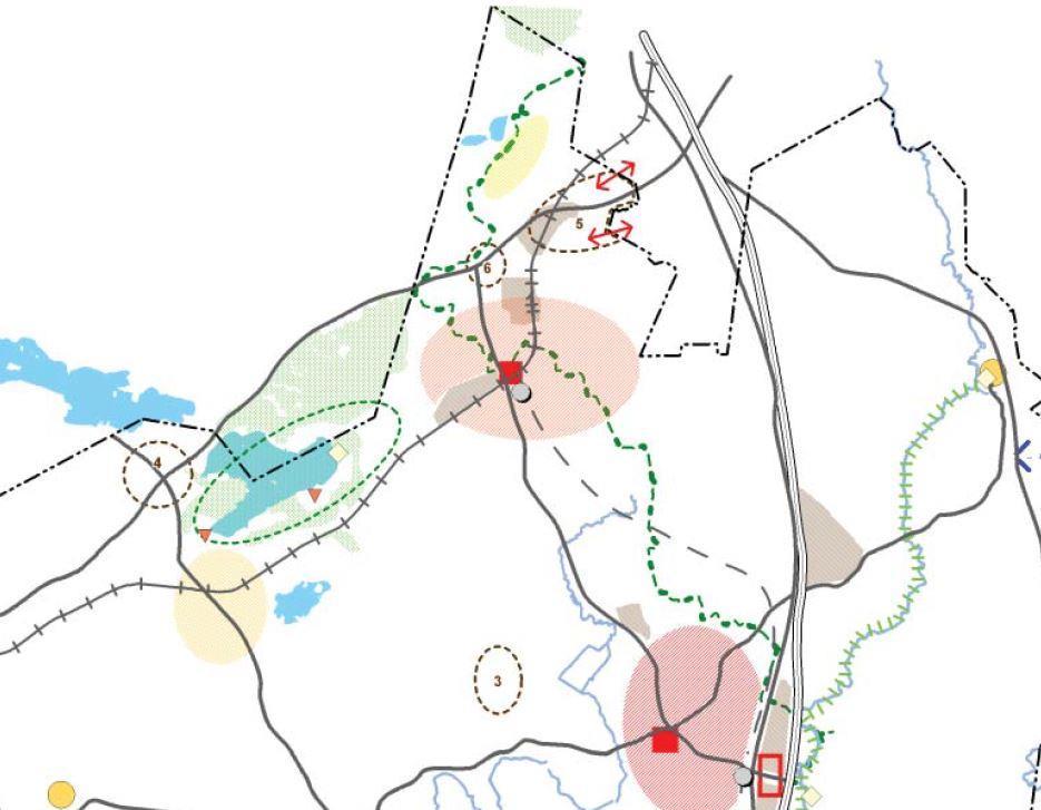 8/13 Kuva 5. Ote Nurmijärven maankäytön kehityskuvasta 2040 (21.5.2019). Punainen ympyrä osoittaa suunnittelualueen likimääräisen sijainnin. 3.2.4 Yleiskaava Rajamäellä ei ole oikeusvaikutteista yleiskaavaa.