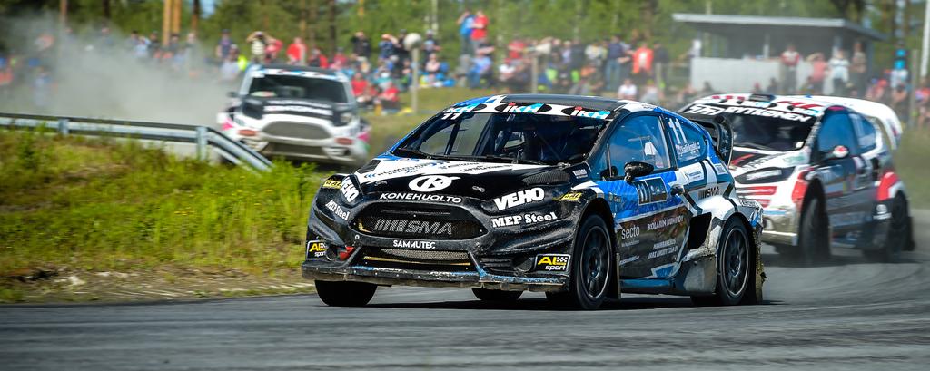 SM-sarja jatkuu Kouvolan Tykkimäellä luvassa on viime kauden tapaan todellinen rallicrossin superviikonloppu RallyX Nordic -sarja tuo liudan pohjoismaisia rallicrosstähtiä kotimaisen yleisön eteen,