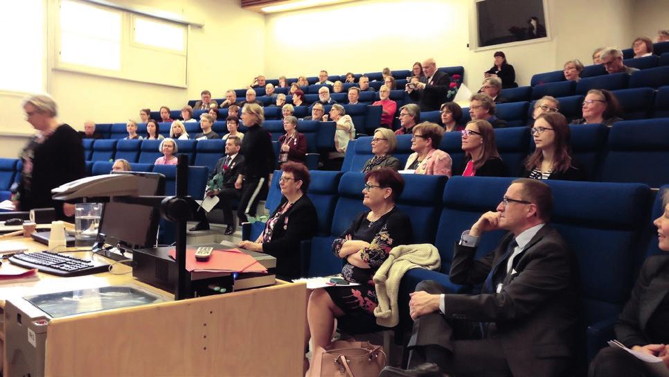 Hämeen piirin vuosikokous 2019 Punaisen Ristin Hämeen piirin vuosikokous järjestettiin Päivölän opistolla Tarttilassa (Valkeakoskella) lauantaina 13.4.2019. Kokouksen osallistujamäärä oli 115 henkilöä, edustettuina oli 30 osastoa ja äänivaltaa käyttivät 68 virallista edustajaa.
