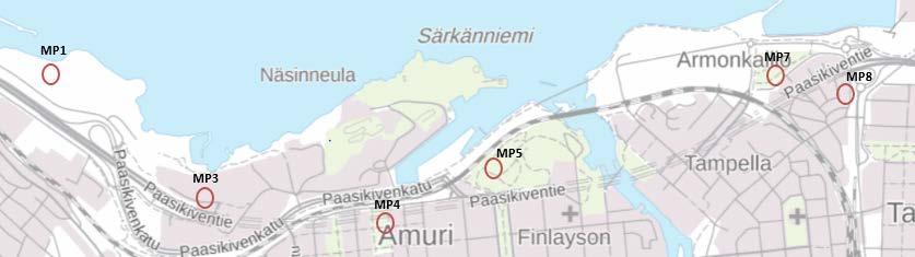 Rantatunnelin melumittaukset Rantatunnelin melumittauksia tehtiin vuonna 2018 