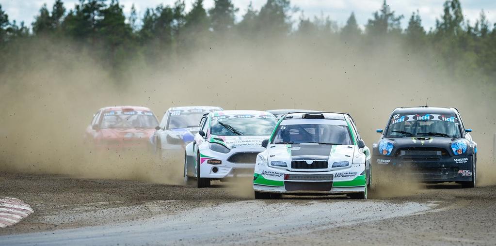 Ennätysmäärä SuperCareja Kouvolaan edelliskausien mestarit mukana! Rallicrossin SM-kauden päättävään Rallycross Festival Kouvolaan ilmoittautui huimat 24 SuperCar-luokan autoa.
