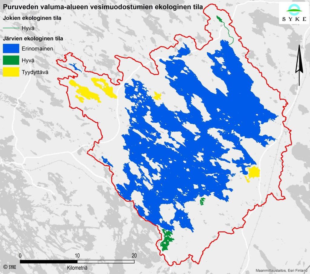 Puruvesi luontolabra: Ongelmana ravinne- ja