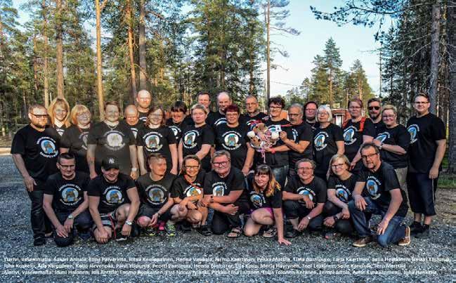 ENSIAPU EA3 saatteli Pirkkiksen eläkkeelle EA3 2019 -kurssin ryhmäkuva EA3 -kurssi järjestettiin tänä vuonna 5.- 9. kesäkuuta Taivalkosken Maijanlammella.