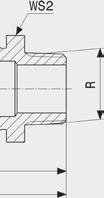 770952 15 ½ 66 93 30 27 770969 20 ¾ 71 100 37 34 770976 25 1 77 111 46 46 770983 32 1¼