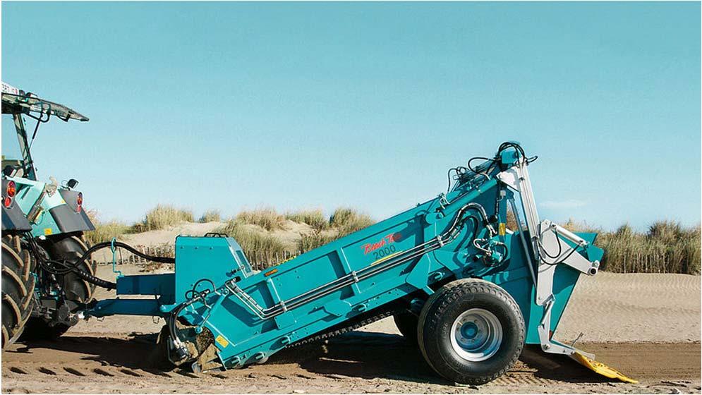 Surf Rake 400 HD on suorituskyvyltään hieman BeachTechin mallia heikompi. Surf Rake 400 HD:n työsyvyys jää puoleen BeachTech 2000:sta.