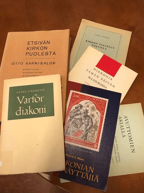 Suomen ensimmäiseksi diakonissaksi vihittiin Matilda Hoffman 1.9.1872. Tuota päivää lähinnä oleva arkipäivä on tänä vuonna 2.9.2019. Diakonian viran päivä.