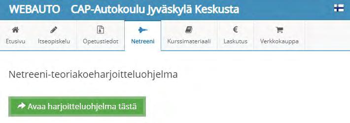 Askeleet ajokortin suorittamiseen Tervetuloa autokouluun! ATEORIA  CAP-AUTOKOULU OPAS CAP-AUTOKOULU OMALLA KAISTALLAAN - PDF Free Download