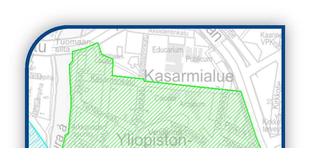 Asukaspysäköintialue C Alueen C itäreuna ulotetaan Helsinginkadun ja Hämeenkadun risteykseen. Lisättävä alue on pientaloaluetta.