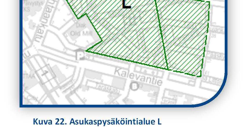 Tämän vuoksi myös viereisen asuinalueen pysäköintiä voidaan joutua rajoittamaan, joten asukaspysäköintialueen perustaminen on siksi