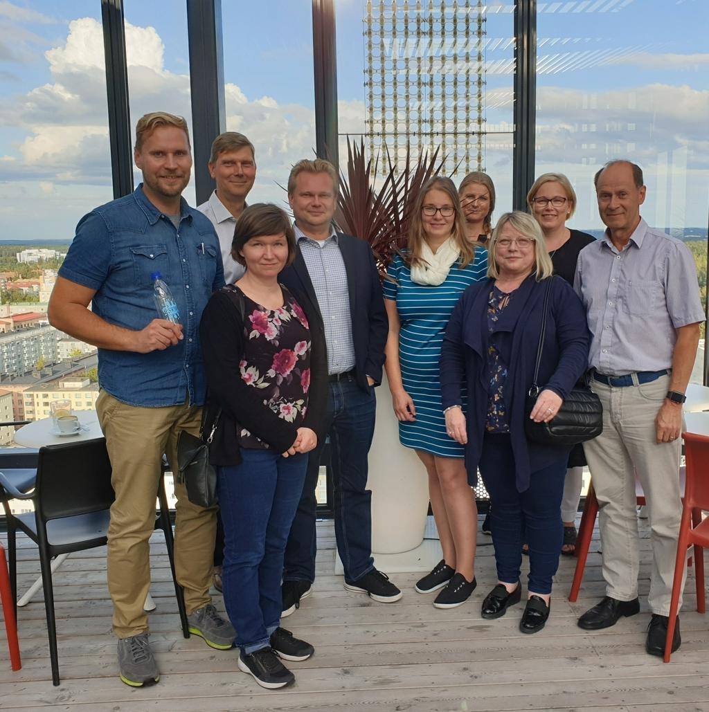 Koulutustyöryhmä vieraili Tampereella Koulutustyöryhmän matkakokous suuntautui tänä vuonna Pirkanmaalle.