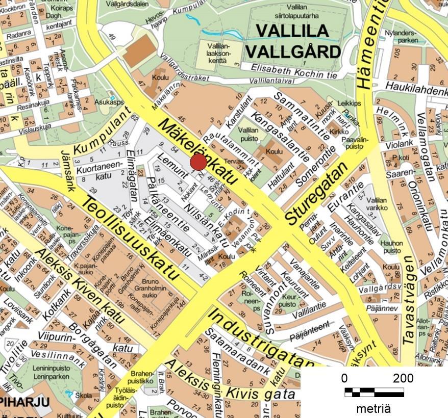 Mäkelänkatu (Mäk) Aseman nimi ja lyhenne: Mäkelänkatu, Mäk Mäkelänkatu 50, Helsinki Koordinaatit (ETRS-25GKFIN): 6675956: 25497341 2015 Mittausparametrit v.