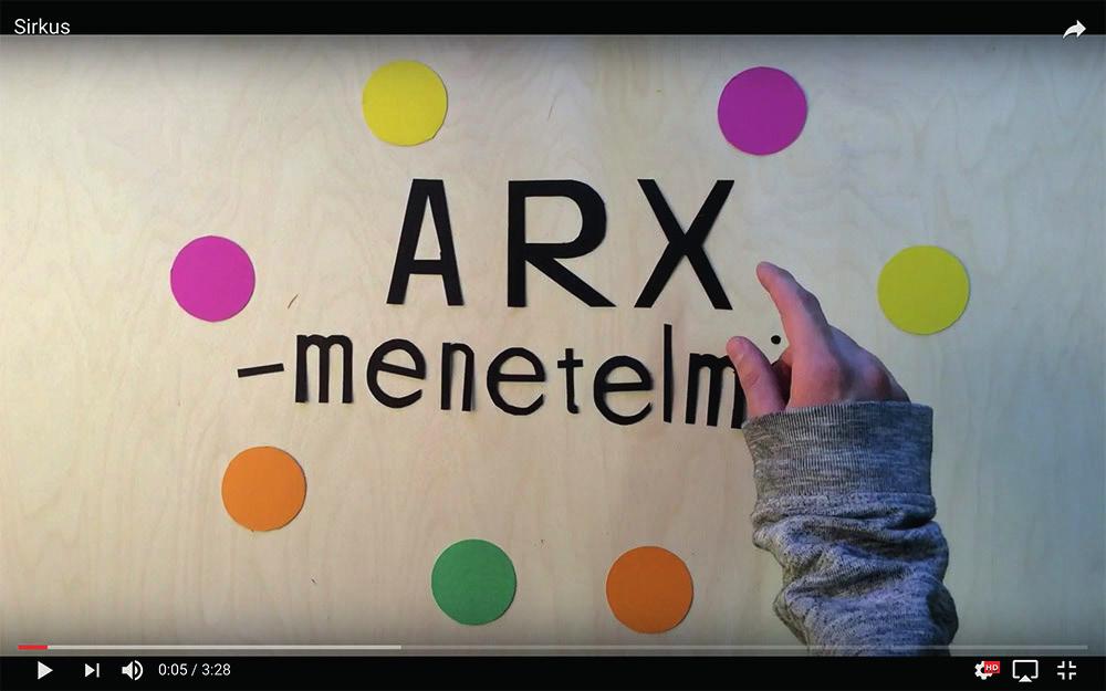 ARXIN VIDEOVINKIT TAIDE- LÄHTÖISIIN PIHALEIKKEIHIN ARX vastaa kentältä tulleeseen haasteeseen, jossa toivottiin ideoita pihaleikkeihin ja -aktiviteetteihin.