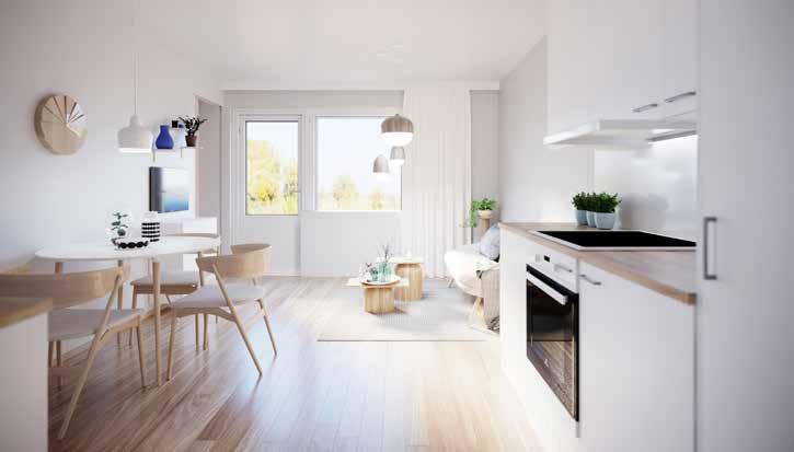 VLITSE KOLMEST TYYLISTÄ ITSELLESI MIELUISIN Osku-kotien värimaailmat on suunniteltu sopimaan saumattomasti yhteen kaikkien asuntotyyppien ja pohjaratkaisujen kanssa.