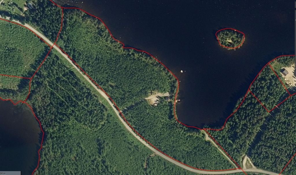 KOIVURANNAN RANTA-ASEMAKAAVA Suunnittelu Haltilahti 7 Kuvasta 3 voidaan havaita kaava-alueen luonnonympäristöä ja maiseman luonnetta Kaltimojärven rannalla (kuva MML 2018).