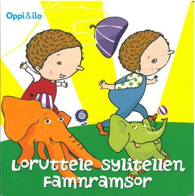 PULLI, Elina Loruttele sylitellen Famnramsor Kuvitus: Terese Bast Ruotsinkielinen käännös: Stella Parland Näyttelyssä mukana irrallinen saamenkielinen liite Sallahoahkamat, jonka saamenkielinen