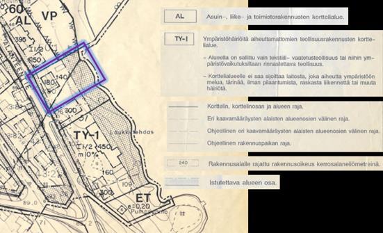 Alanteentien Mikkolantien alueen asemakaavan muutos, joka on hyväksytty Sulkavan kunnanvaltuustossa