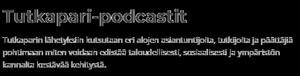 Podcast lähetys