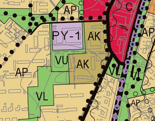 Voimassa olevassa asemakaavassa kortteli 2587 on osoitettu merkinnällä AK (asuinkerrostalojen korttelialue). Kerrosluku on III ja rakennusoikeutta 4500 k-m².