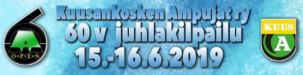 Lauantain 15.6.2019 tulokset 50m kivääri makuu, sarja 10T 1. PELTOLA Eetu KuusA 86.5 91.7 178.2 2. JÄPPINEN Iita KuusA 83.1 91.1 174.2 50m kivääri makuu, sarja 14T 1. JÄPPINEN Kaapo KuusA 99.1 97.