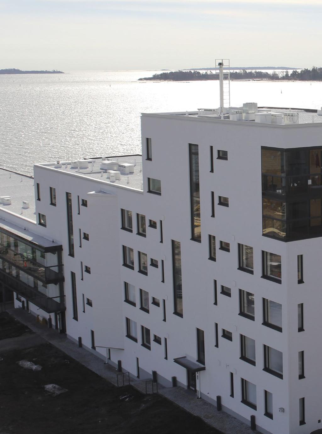 Kahi Facade Kohde: Merenkulkijanranta, Helsinki.
