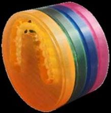 95 x 15mm, Polident 35,70 Vihr/sin/pink/orans Ø 98,5 x 20mm, Polident