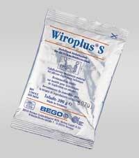 170,60 Wiroplus S 400g 18kg, Bego 118,90 Wirofine 400g